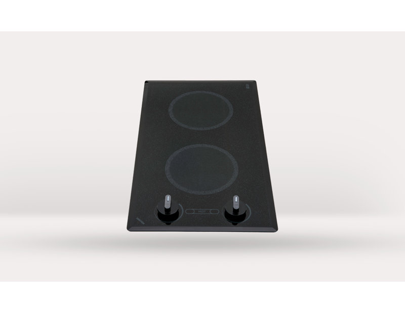 Kenyon Mediterranean 20" Satin Black Electric Cooktop Wayfair